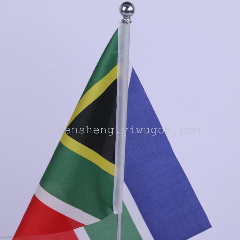 厂家直销优质 银色 单杆桌旗座定做