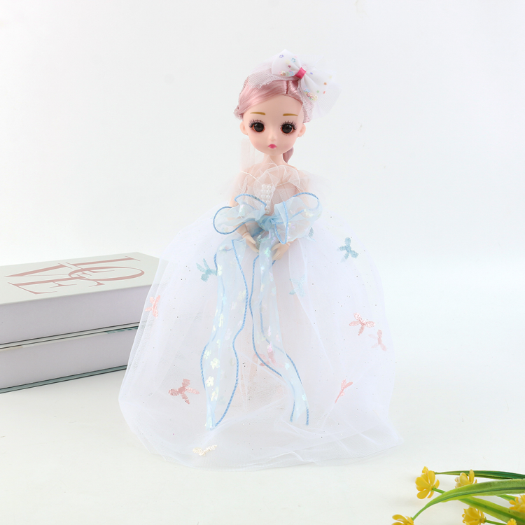 30 cm wedding dress dress-up doll large gift box set, girl princess play house toys, birthday gifts, training institution gifts Specification image