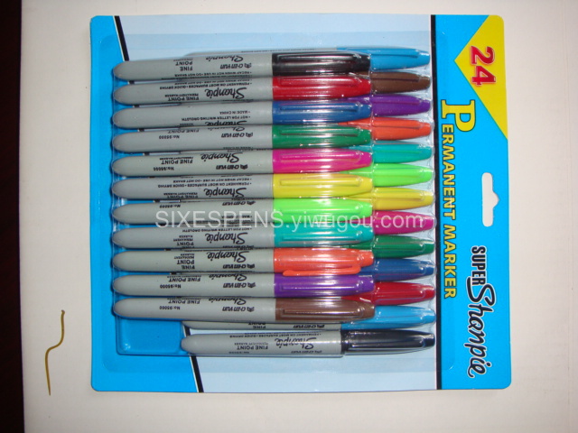 Factory direct sales of 18-color 9500 model 18-piece suction card marker pens Application Scenario
