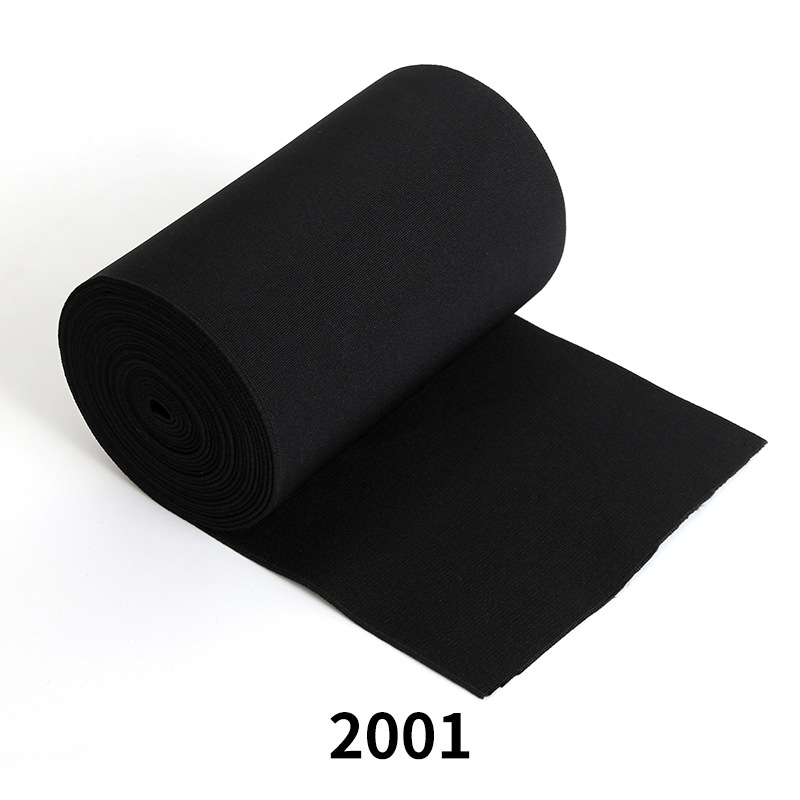 15CM widened, highly elastic, reinforced elastic band, colored latex silk, 10 cm wide belt, instrument elastic doll dress webbing details Picture