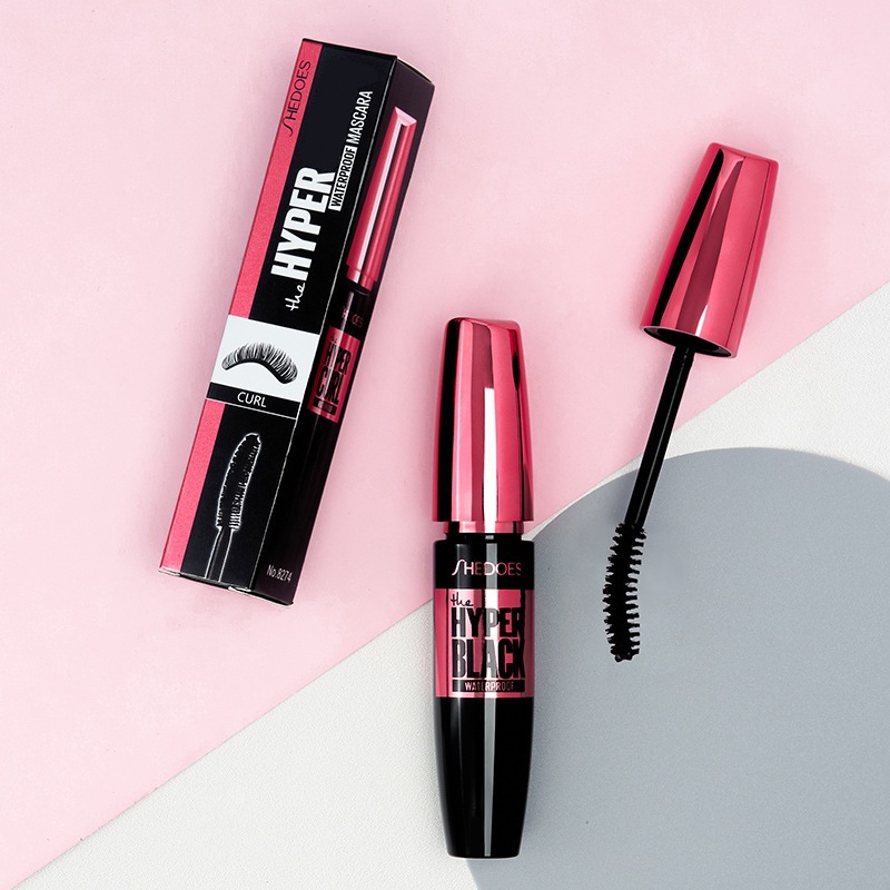 Wholesale mascara from the manufacturer is a cross-border bestseller. It is waterproof, sweat-proof, thickening, slimming and non-smudge mascara full image