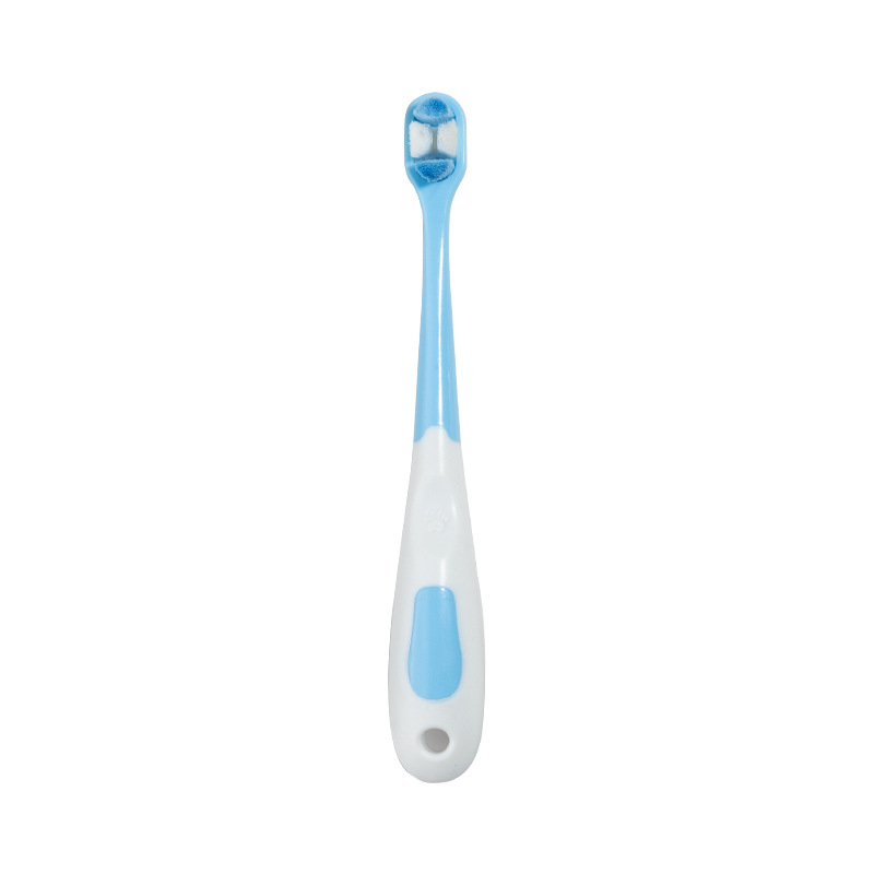 Soft bristle toothbrush for children, small head toothbrush for babies over one year old, soft bristle toothbrush for infants' milk teeth, bare brush Item Picture