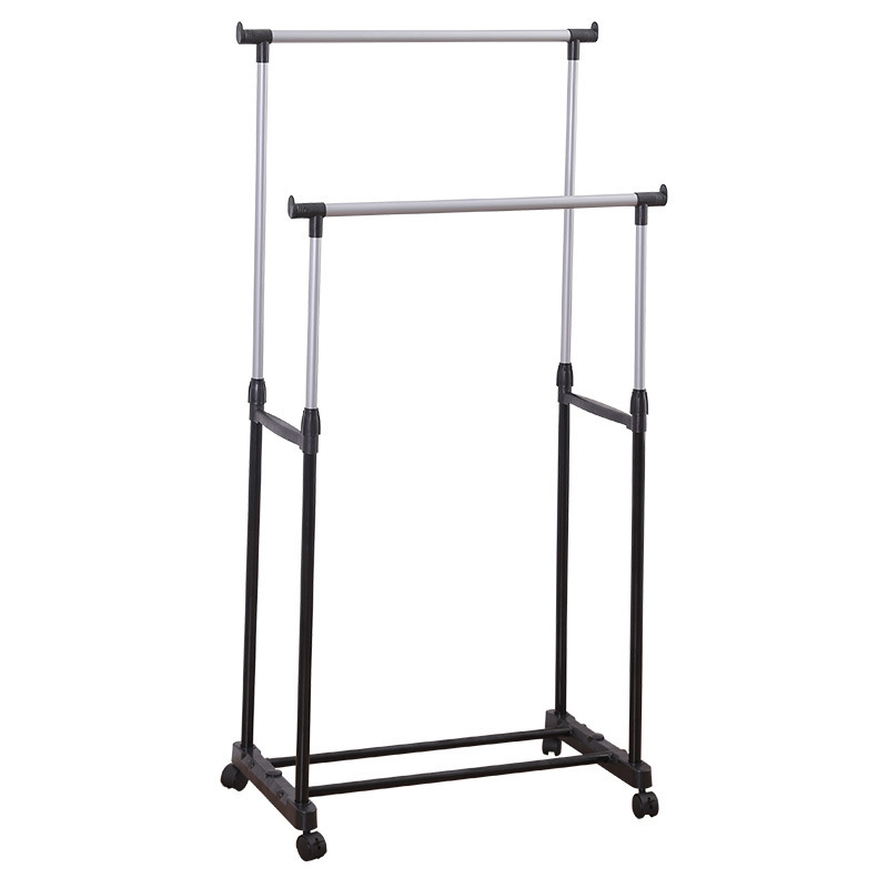 Single-pole clothes drying rack, floor-standing simple clothes drying pole, indoor clothes drying rack, bedroom clothes drying rack, clothes rack, hanging clothes rack Application Scenario