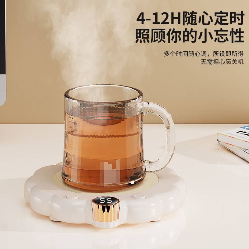 跨境恒温杯垫秋冬家用多功能温热牛奶神器办公室加热保温杯垫产品图
