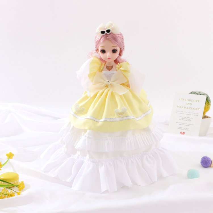 Japanese and Korean joint activity wedding dress dolls, ground promotion toys, little girl toys, children's birthday gifts manufacturer supply Specification image