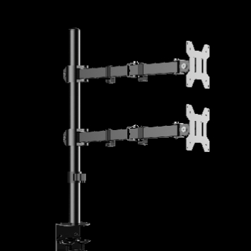 桌面显示器支架旋转双屏挂架机械臂升降悬臂办公桌电脑支架