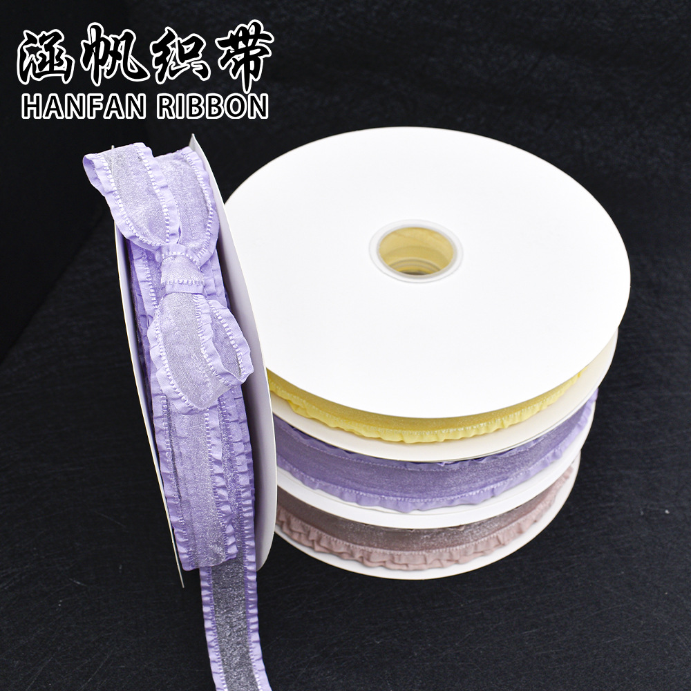 Wedding colorful ribbons, ribbon rolls, festival paper decorations, honeycomb balls, colored stripes, decals, wedding decorative items details Picture