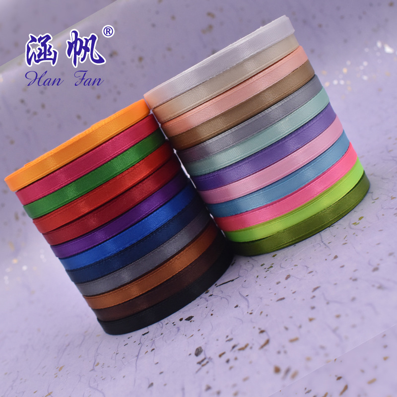 Factory stock wedding hand-held bouquet ribbons, 2-inch wide ribbons, ribbon webbing, DIY accessories, colorful ribbons, gift packaging Item Picture