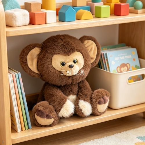 Transfronterizo nuevo mono bondadoso orangután animal del bosque juguete de peluche muñeca zoológico regalos al por mayor Application Scenario