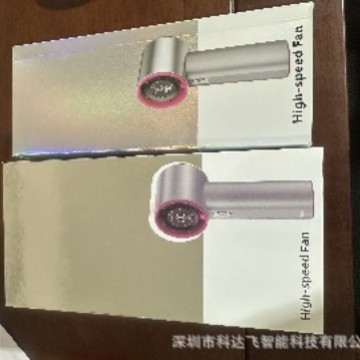 东南亚S001手持高速风扇 100档暴力数显USB充电户外迷你工厂跨境产品图