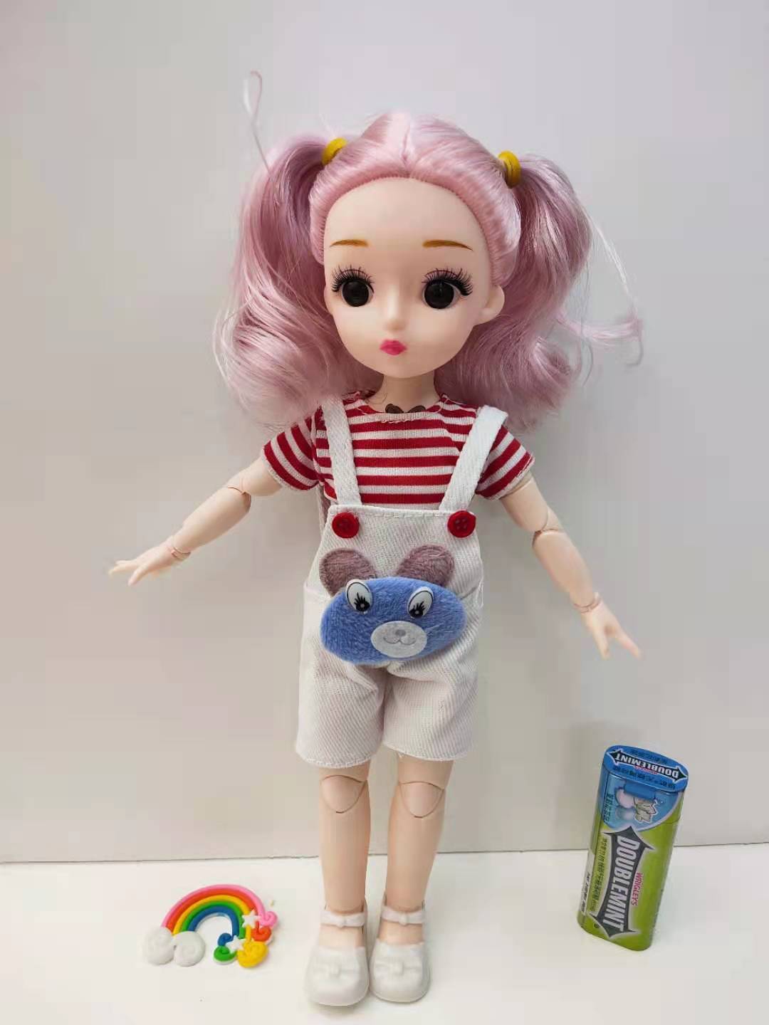 Fashionable 30-centimeter DIY Barbie doll girl dress-up game house doll children's toy wholesale details Picture