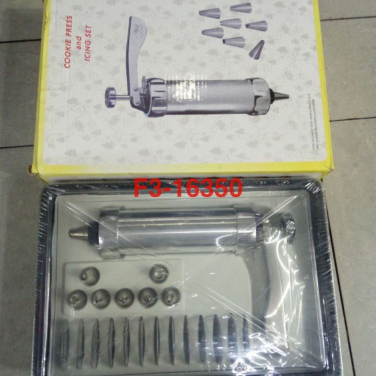 Aluminum alloy biscuit machine, cookie gun, extrusion biscuit machine, aluminum alloy cream piping gun, extrusion machine, source factory Item Picture
