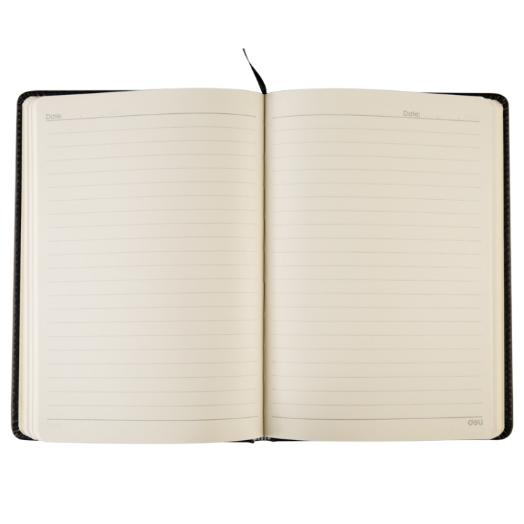 صحيح، 25 25 ك من الاجتماعات المكتبية التجارية، دفاتر مفكرة جلد سوداء details Picture