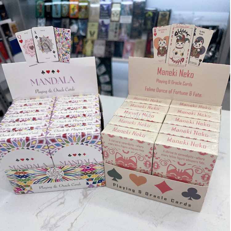 定制主题扑克客户LOGO订做欧洲复古塔罗神谕扑克