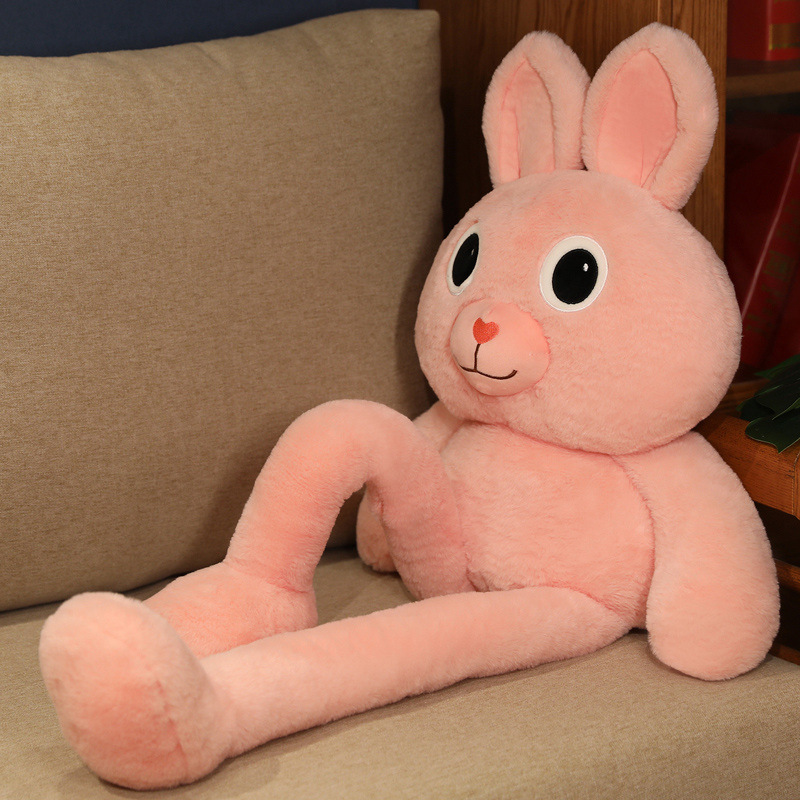 Douyin's same style of popular rabbit-pulling eared rabbit plush toy, long-eared rabbit, long-legged pulling rabbit Application Scenario