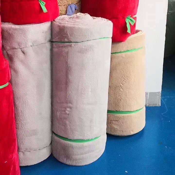 仿兔毛纯色素色柔软舒适脚地垫门垫客厅浴室卧室床边飘窗防滑卷材 details Picture