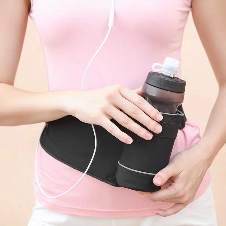 250125 triangular waist bag, outdoor sports waist bag, running phone waist bag, water bottle bag, marathon belt bag Application Scenario