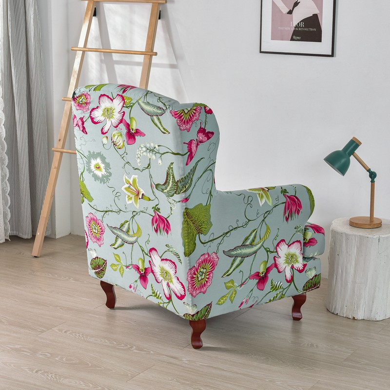 【 Elsie 】 Tiger Bench Sofa Chair Cover, Single elastic Full Bag sofa cover, American Print Two-piece set Application Scenario