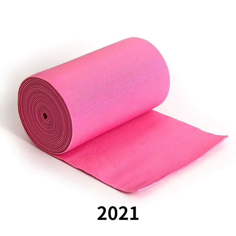 15CM widened, highly elastic, reinforced elastic band, colored latex silk, 10 cm wide belt, instrument elastic doll dress webbing Item Picture