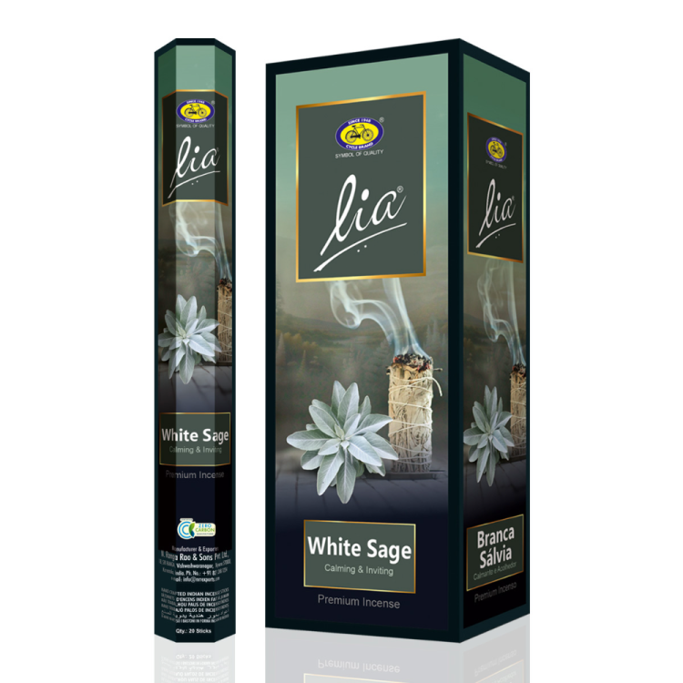 进口印度香塔香瑜伽线香天然草本植物White Sage  Hexa。。