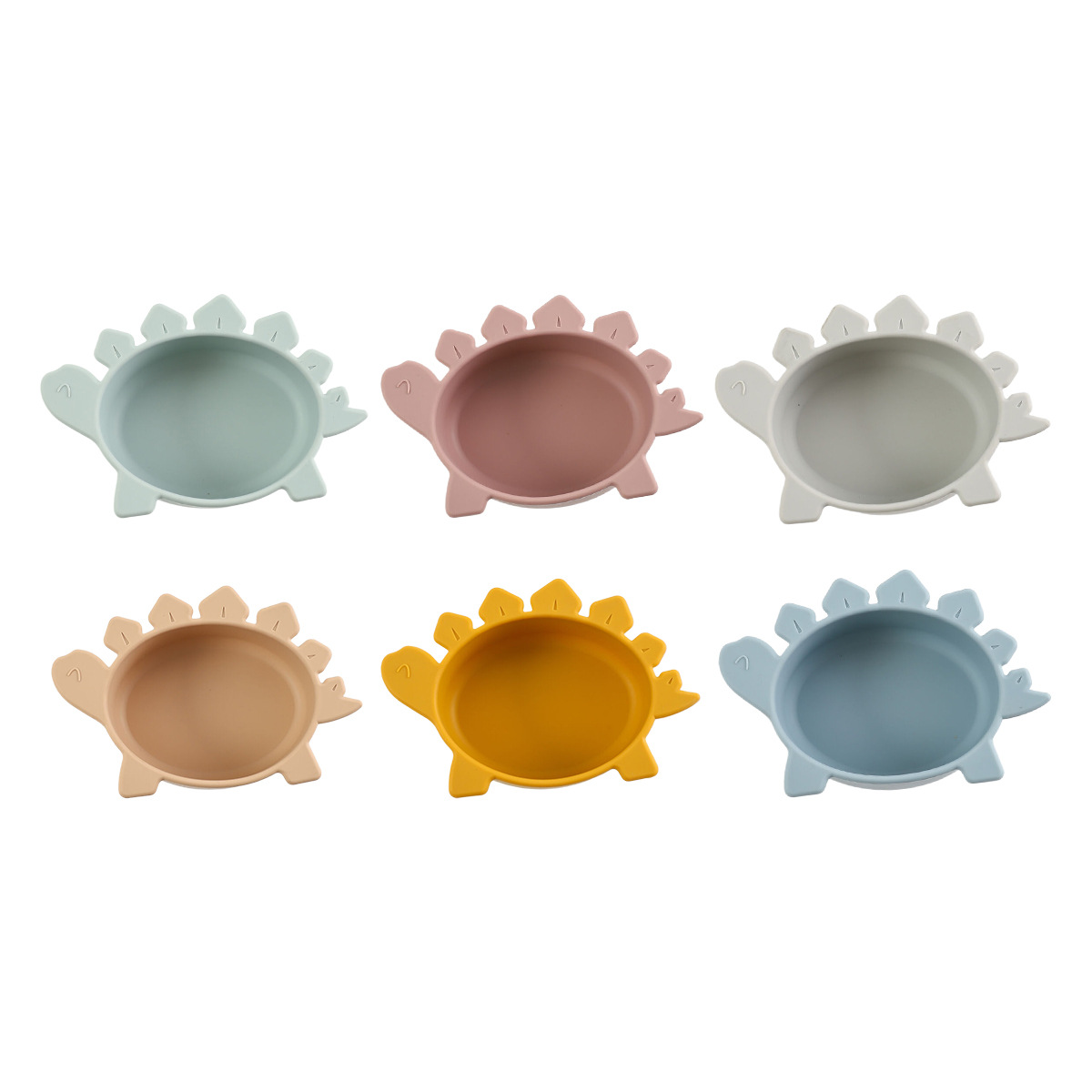 Children's complementary food tableware, silicone plates, cross-border new food-grade silicone bowls, baby feeding training turtle bowls Application Scenario