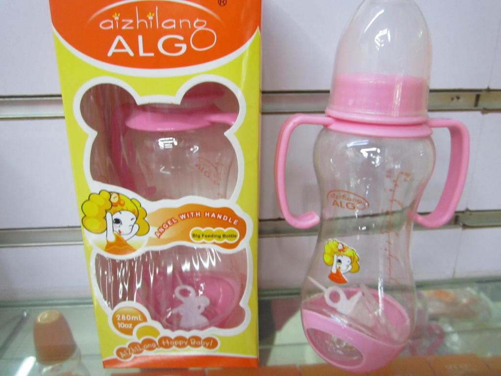 有底大号双柄奶瓶