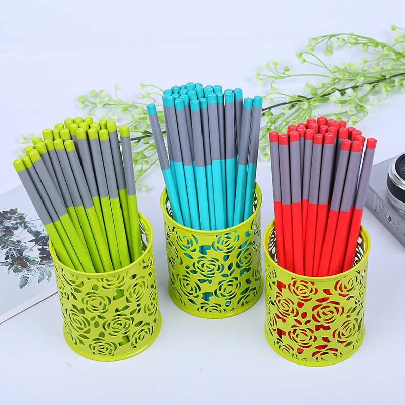 三角杆荧光漆沾头软化木HB铅笔学生考试写字笔儿童美术绘画素描铅