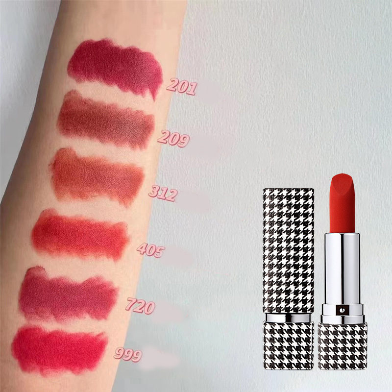 Attomic Kitten Velvet Matte Lipstick - Lustrous formula, long-lasting natural makeup effect, sun protection details Picture