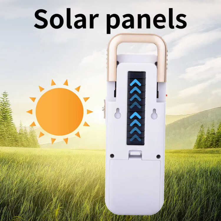 小型太阳能充电款式应急灯