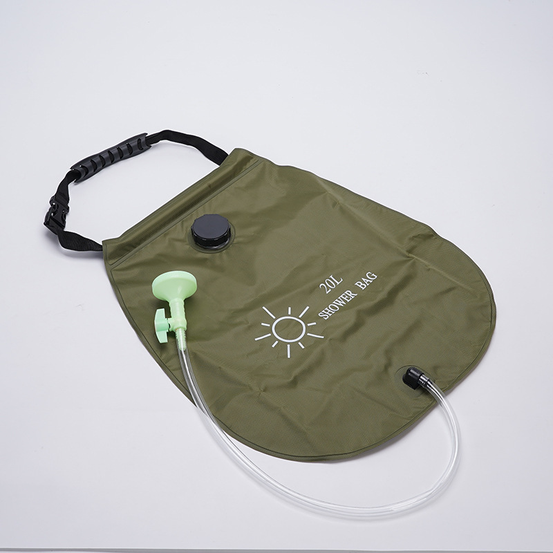 Cross-border backpack camping water storage bag, outdoor shower water bag, camping folding water bag, bath bag, portable soft water bag details Picture