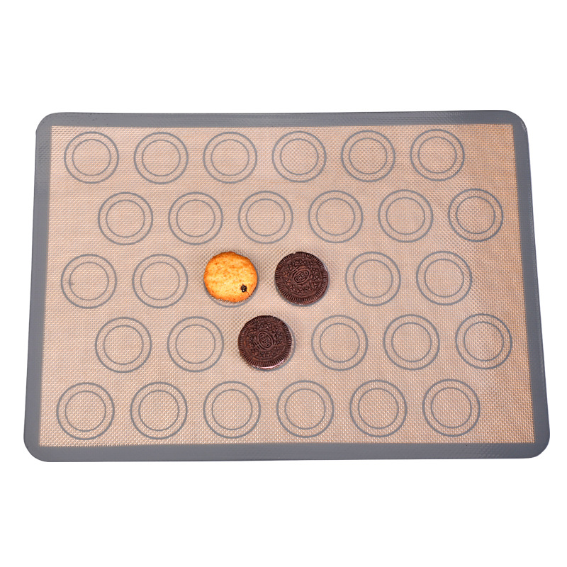 High-temperature resistant and non-stick macaron silicone baking MATS, baking MATS, cookie melting bean cream puffs, home oven MATS, kneading MATS Application Scenario