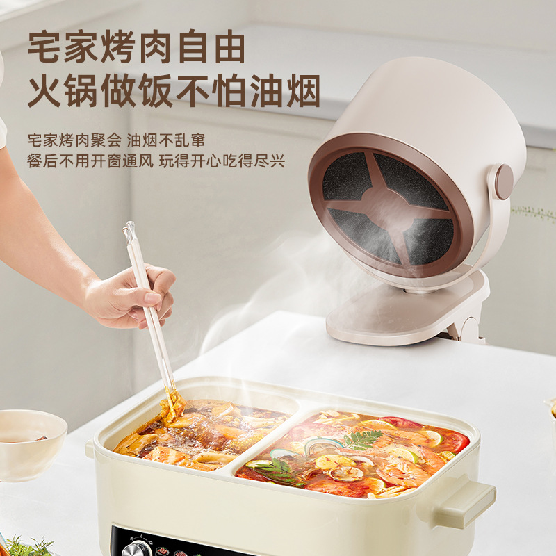 小家电/3.5升电煮锅/电煮锅单人/电火锅电煮锅/小电火锅白底实物图