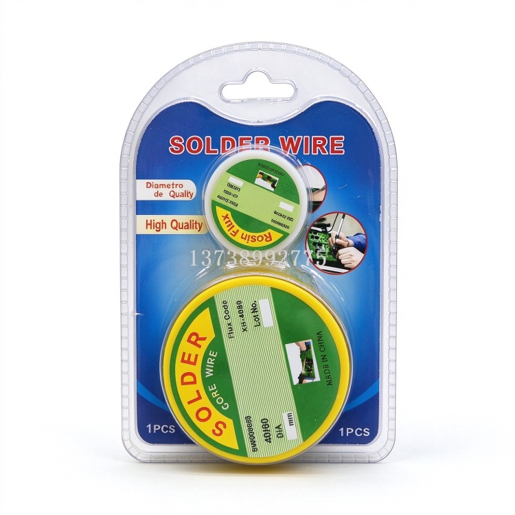 Yellow plate rosin core solder wire, low melting point, easy to tin circuit board, home appliance, mobile phone, electronic repair solder wire Application Scenario