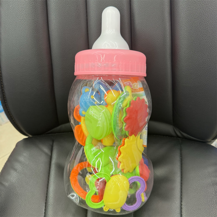 宝宝摇铃婴儿0-1岁新生儿手摇铃早教益智牙胶摇铃套装细节图