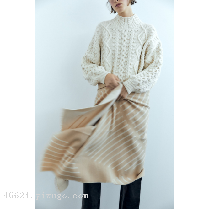 Cross-border scarf wholesale e-commerce live-streaming supply chain supply, jacquard series scarves and shawls in stock Specification image