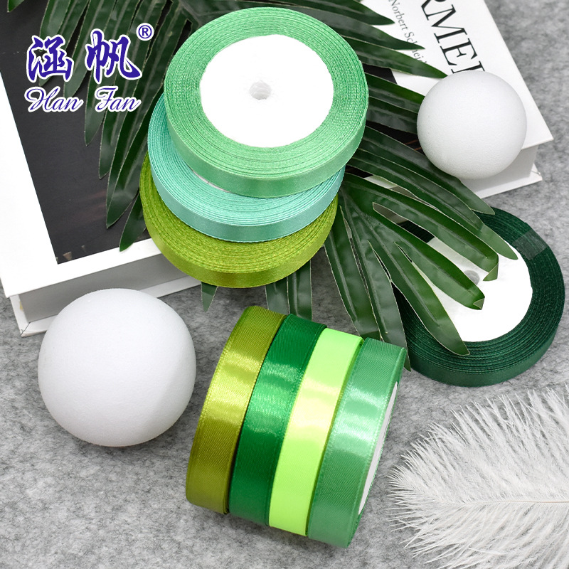 1.5cm ribbons, colored ribbons, silk ribbons, gift packaging, polyester webbing, wedding cake decorative ribbons, special offer from the manufacturer details Picture