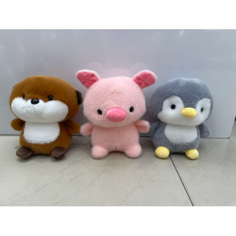 Cross-border new 8-inch animal series: 12 styles of penguins, pandas, elephants, rabbits, bears, lambs, kittens, puppies and foxes Specification image