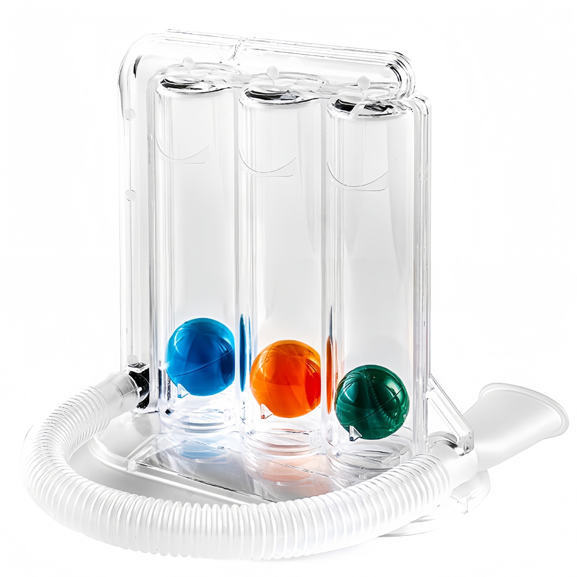 spirometers, a 3-ball adult lung capacity rehabilitation device, can be used for both blowing and suction Application Scenario