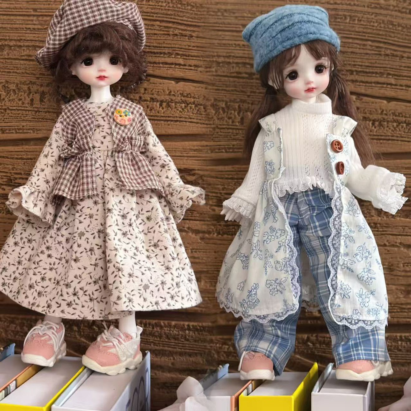 30 cm doll, 6 points BJD multi-joint doll, toy doll, doll dress set, cute clothes wholesale price details Picture