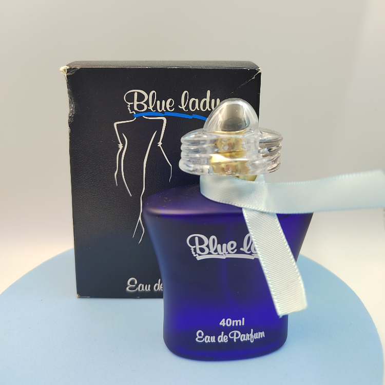 Perfumes de comercio exterior perfume mujer elegante tipo de sabor fresco azul perfume 40ML details Picture