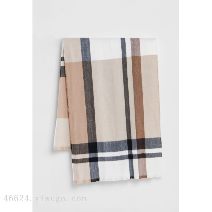 Cross-border scarf wholesale e-commerce live streaming supply chain new style cash on delivery New style 05 checkered series Specification image