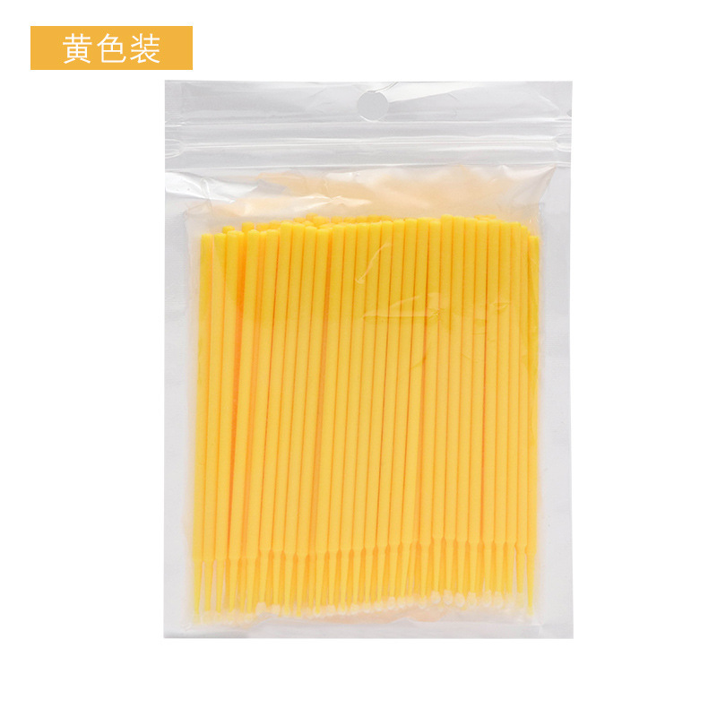 New quick-release false eyelash swabs, cotton swabs, implantation and grafting false eyelash cleaning swabs, cleaning sticks, cleaning swabs Item Picture