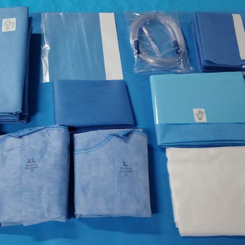 Disposable medical laparoscopic surgery kit for foreign trade Application Scenario