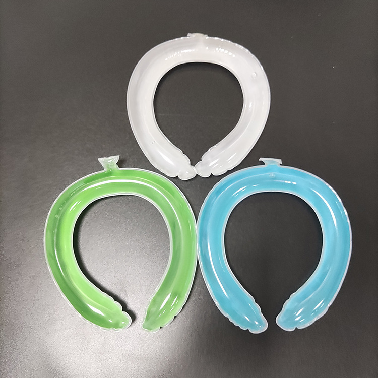 Summer ice neck scarf, ice pillow, neck ice pad, neck hanging ice ring, cool patch, cool cooling ice collar details Picture