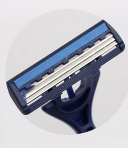 Manual 3-layer razor, special shaving tool for shaving, cleaning and shaving, portable and safe shaving Specification image
