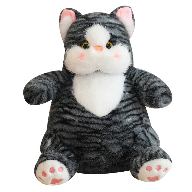 Popo Cat simulation cat plush toy, Little Cat plush toy, as a birthday gift for children and girls Application Scenario