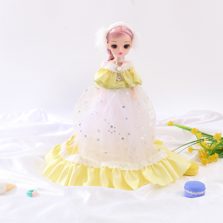Princess dress, sweet and cute Barbie chiffon dress, doll, large-sized children's toy, girl birthday gift, cross-border wholesale Application Scenario