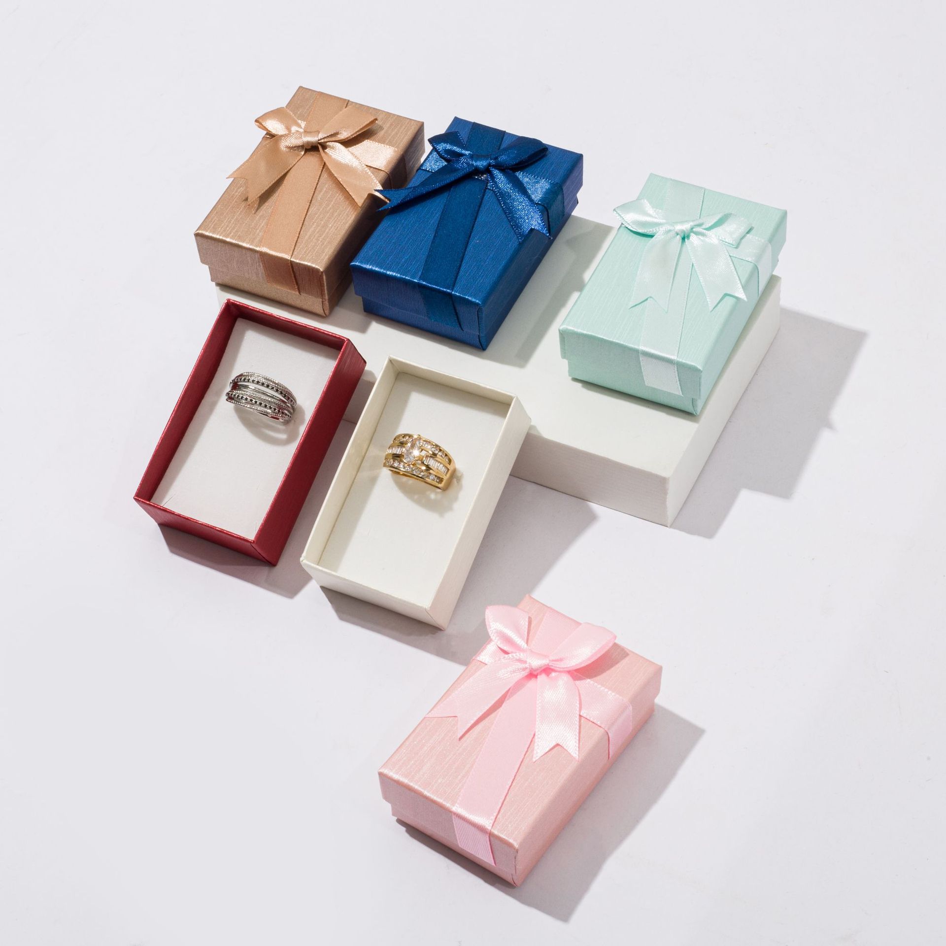 加工定制压痕裱糊礼品包装盒首饰项链手镯天地盖礼物盒定制礼盒