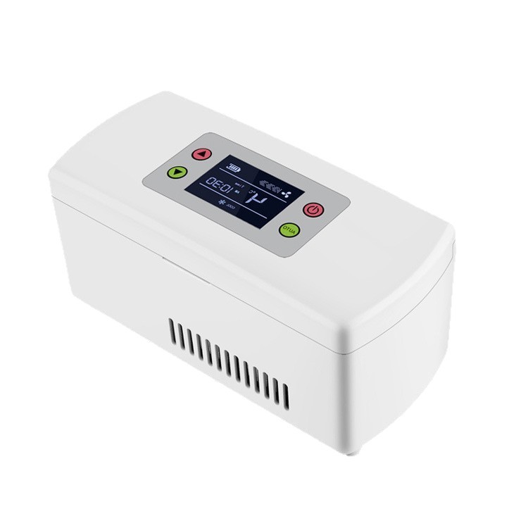 Foreign trade insulin refrigeration box, medical medicine mini refrigeration small refrigerator, household car dual-purpose small refrigerator Application Scenario