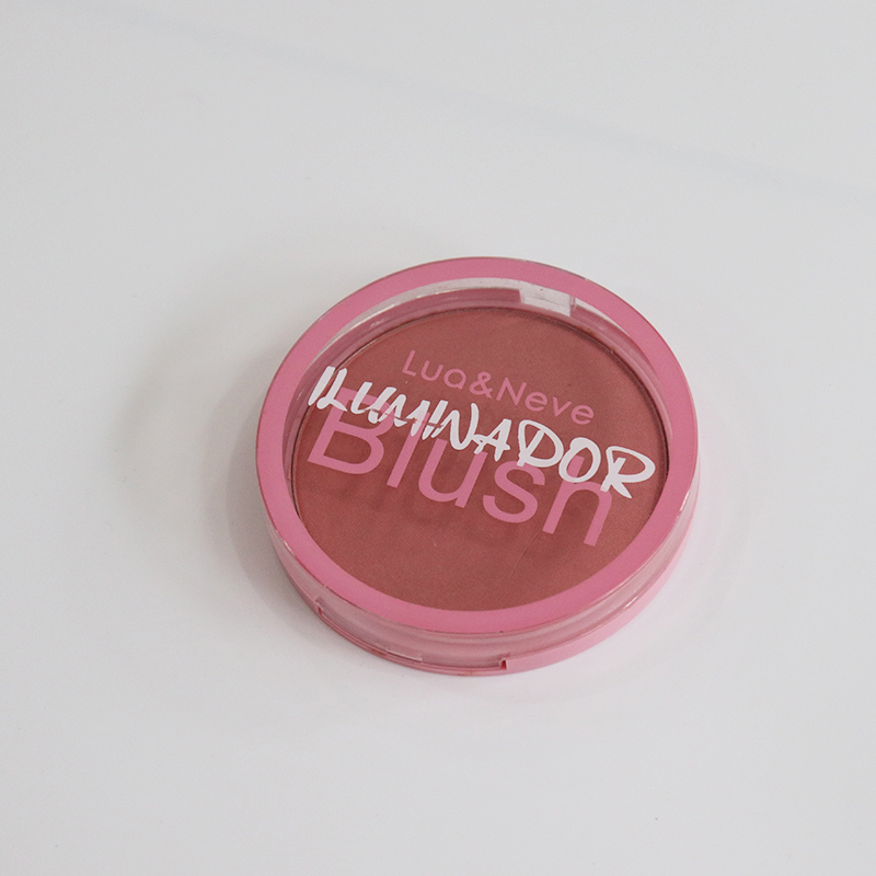 High-color rendering waterproof custom lip and cheek makeup products, powder blush, high-quality single self-owned brand halal certification full image